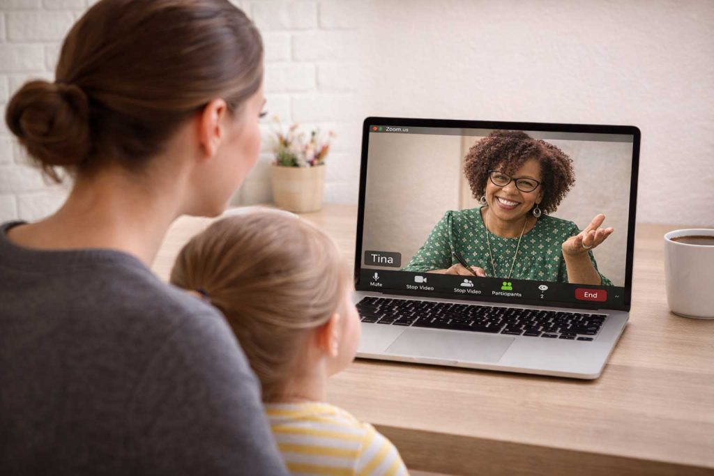 zoom call with potty training coach zoom call with potty training coach