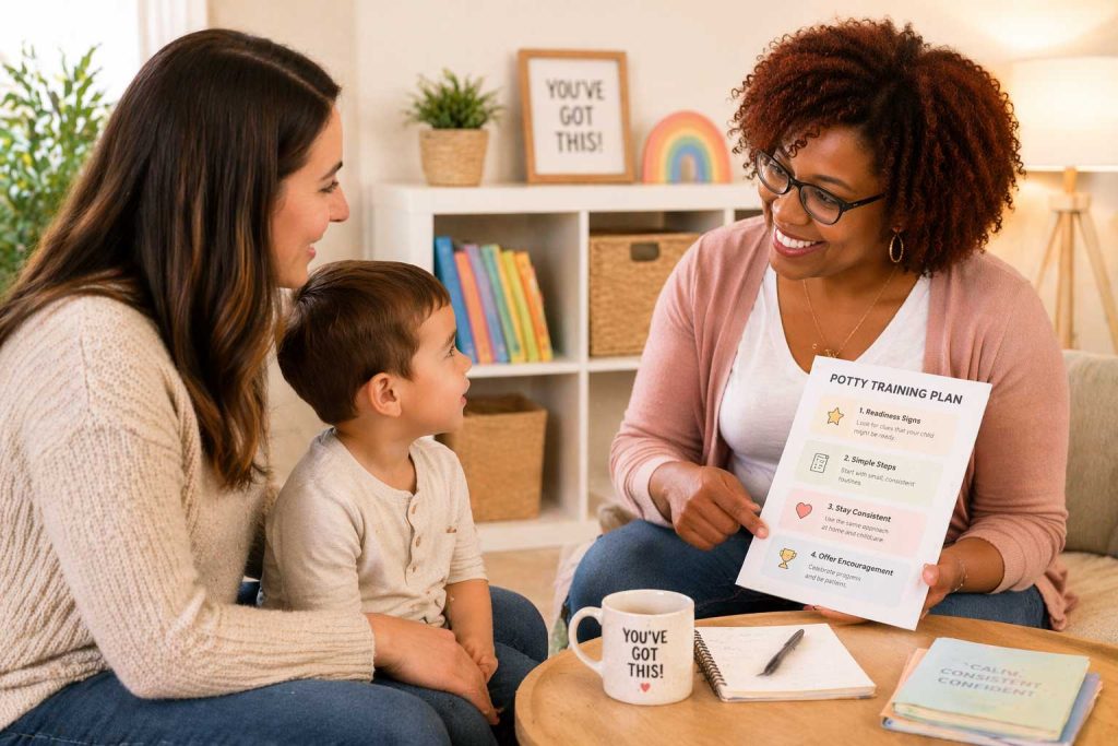 tina consulting mother child Tina consulting mother child
